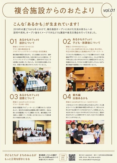 複合施設からのおたよりvol.01の画像
