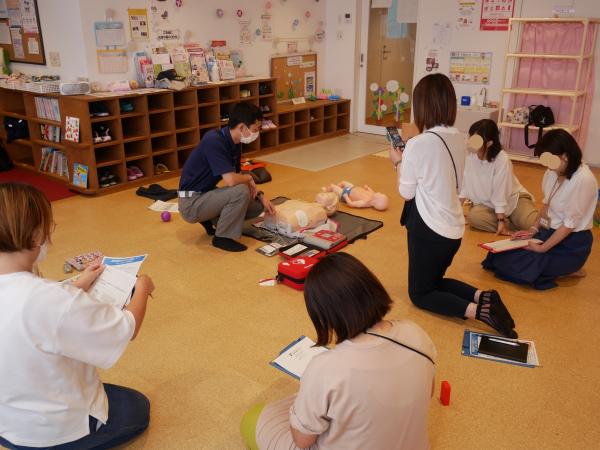 育児勉強会の様子１