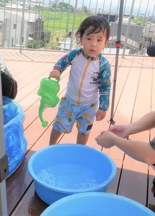 水遊びの様子２
