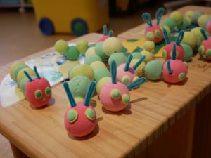 紙ねんど作品