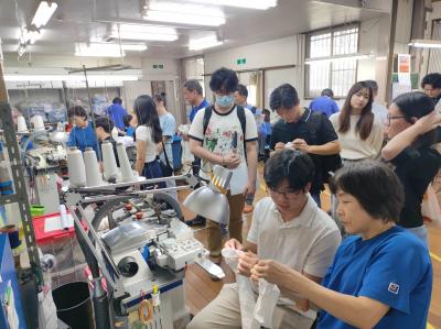 靴下工場オープンファクトリー画像