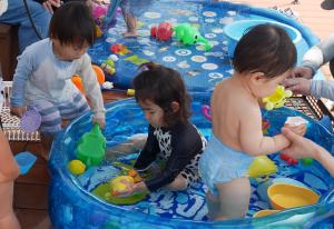 水遊びの様子１