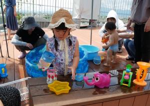 水遊びの様子３