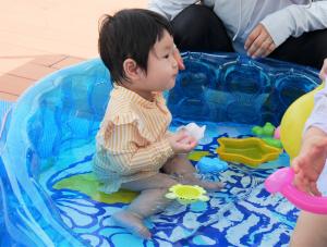 水遊びの様子３