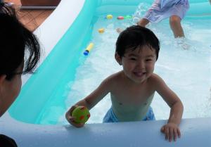 水遊びの様子１