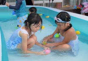 水遊びの様子２